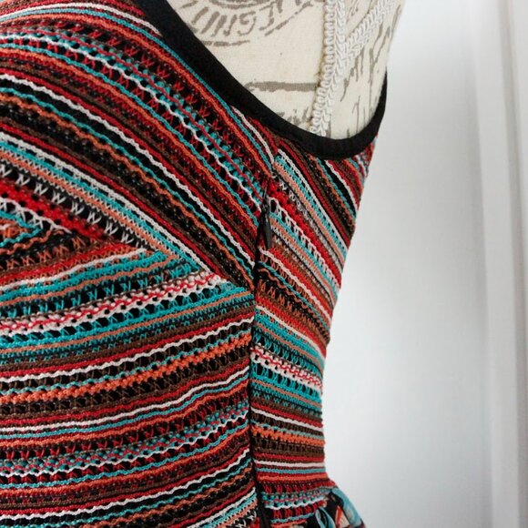 Patterned & Woven Summer Dress - Picture 3 of 7